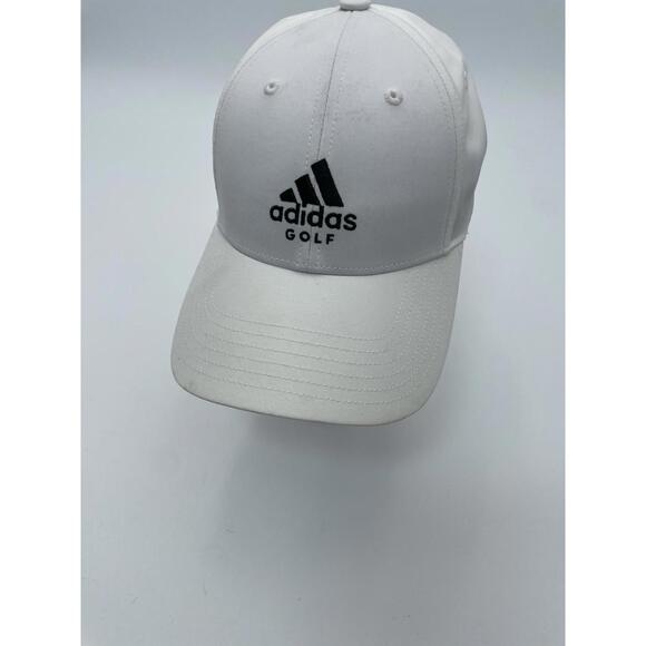 Adidas Golf Hat - Snap Back  Adjustable Size OSFA - White - Picture 1 of 7